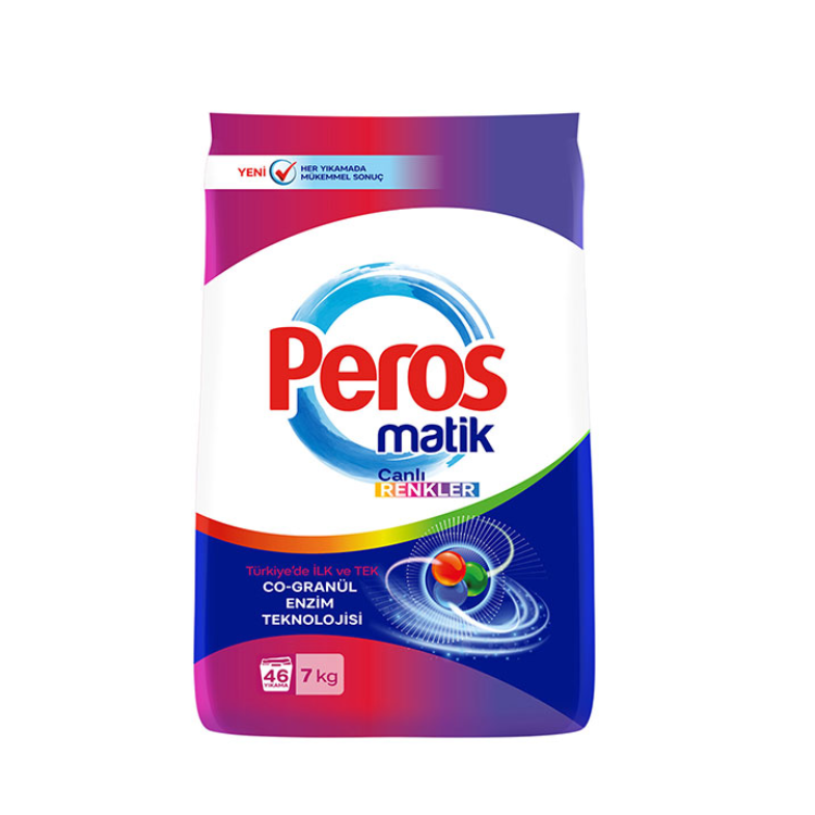 Peros Matik Color Canlı Renkler 7 Kg